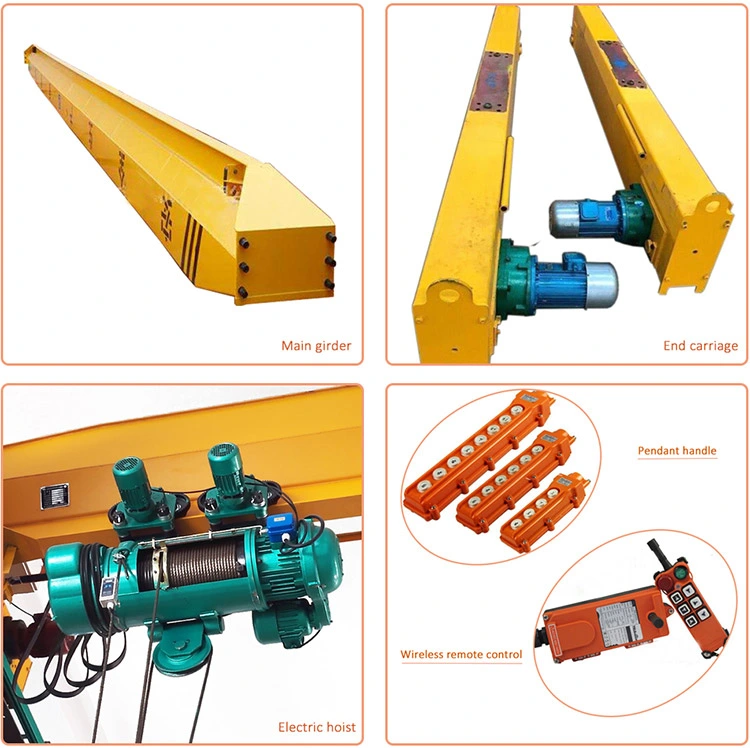 ISO/CE/SGS Approved Single Girder Workshop Eot Overhead Crane