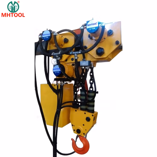 3ton 3000kg Single Rail Pneumatich Trolley for Pneumatic Hoist